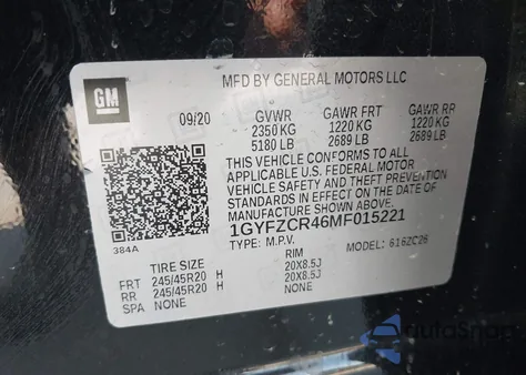 2021 Cadillac Xt4 Fwd Premium Luxury from USA, damaged, VIN 1GYFZCR46MF015221